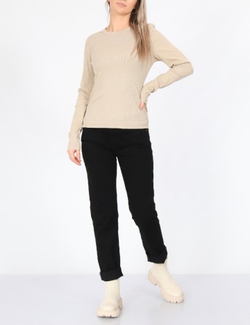 
						Bluza Only, bej