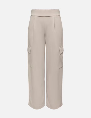 
						Pantaloni Jacqueline de Yong, crem