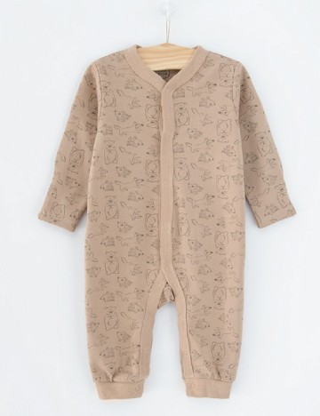 Set salopete 2 perechi Cool Club, crem