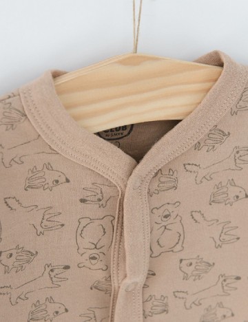 Set salopete 2 perechi Cool Club, crem