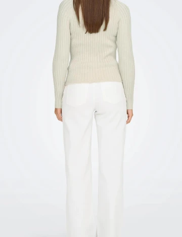 Bluza Jacqueline de Yong, crem Crem