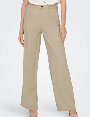
						Pantaloni Only, bej