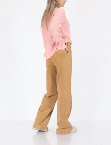 Pantaloni Only, maro deschis