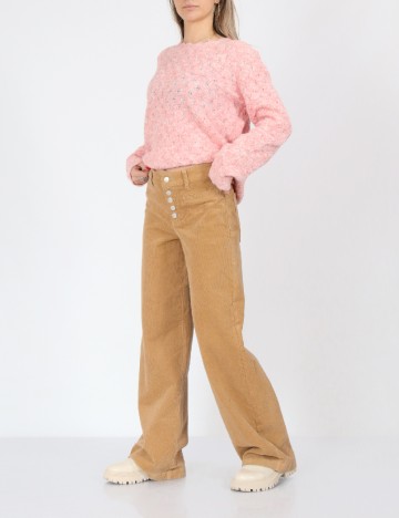 Pantaloni Only, maro deschis