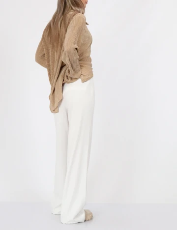 Pantaloni Only, alb