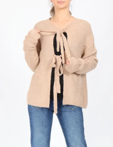 Cardigan Jacqueline de Yong, bej