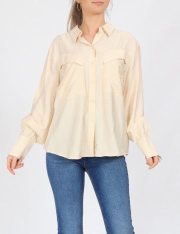 
						Camasa Vero Moda, crem