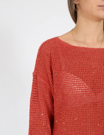 Bluza Vero Moda, caramiziu