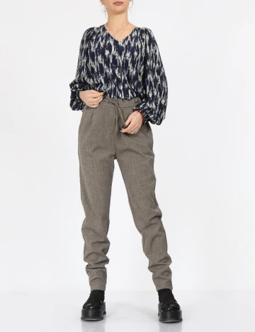 Pantaloni Vero Moda, maro