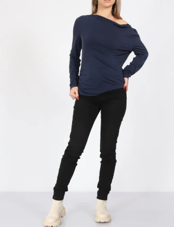 Bluza Only, bleumarin