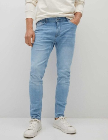 
						Blugi Mango, bleu