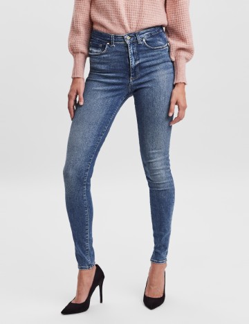
						Blugi Vero Moda, albastru