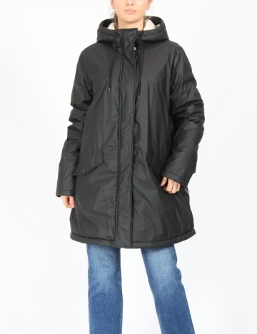 
						Geaca Pieces, negru