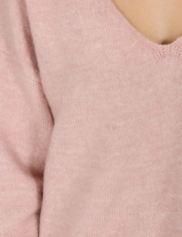 Pulover Vero Moda, roz pudra Roz