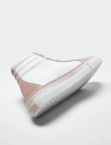 Adidasi Mango Kids, alb/roz