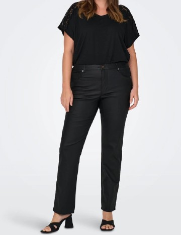 
						Pantaloni Only Carmakoma, negru