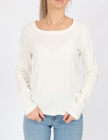 
						Bluza Pieces, alb