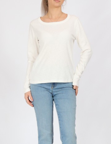 Bluza Pieces, alb