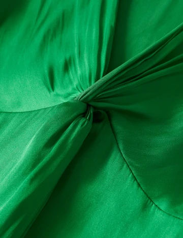 Rochie medie Mango, verde Verde