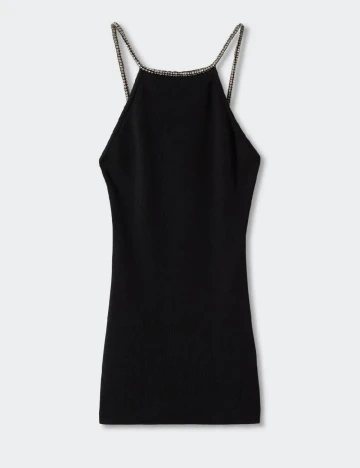 Rochie scurta Mango, negru