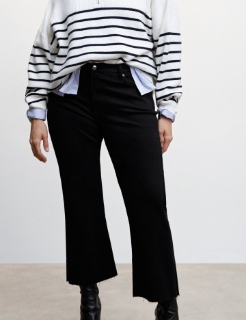 
						Blugi Mango Violeta, negru