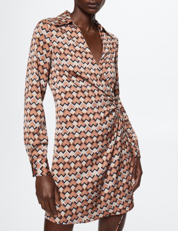 
						Rochie scurta Mango, maro