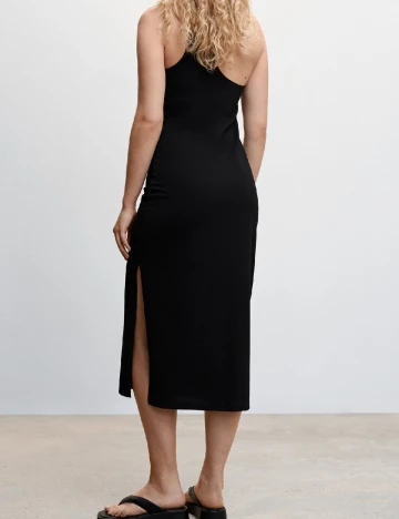 Rochie medie Mango, negru