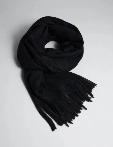 Fular Mango, negru Negru