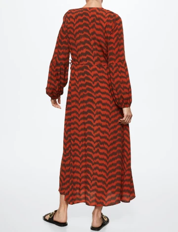 Rochie lunga Mango, portocaliu