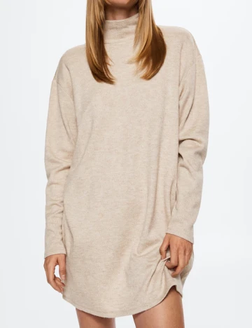Rochie scurta Mango, crem