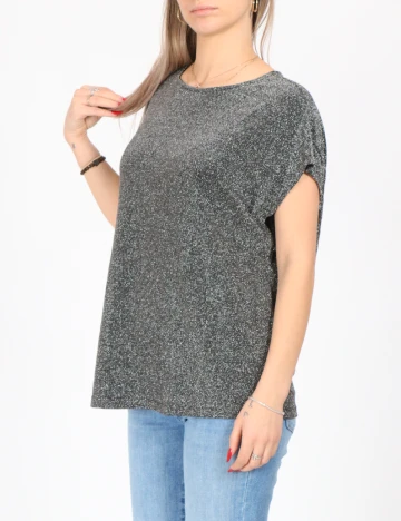 Tricou Only, argintiu