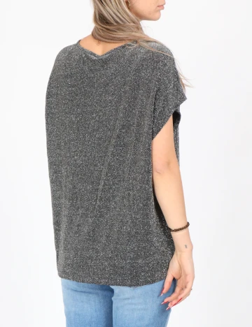 Tricou Only, argintiu