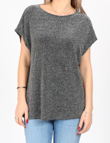 Tricou Only, argintiu