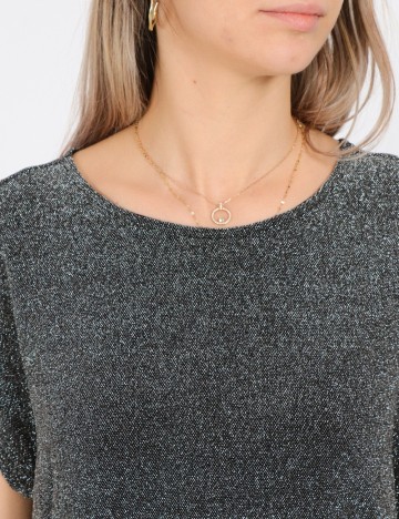 Tricou Only, argintiu