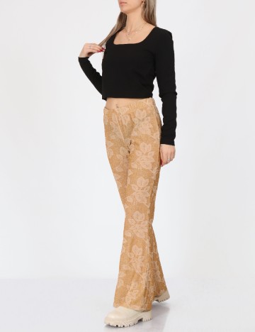 
						Pantaloni Only, auriu