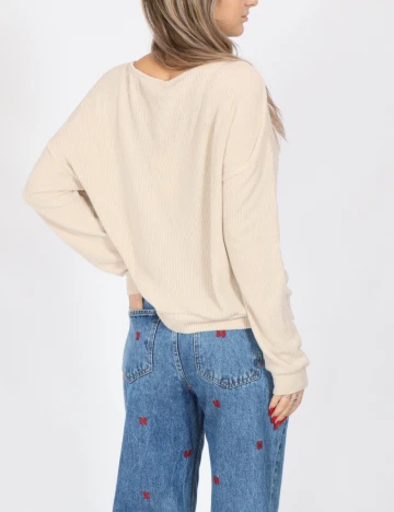 Bluza Only, crem