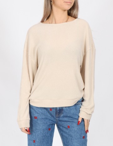 
						Bluza Only, crem