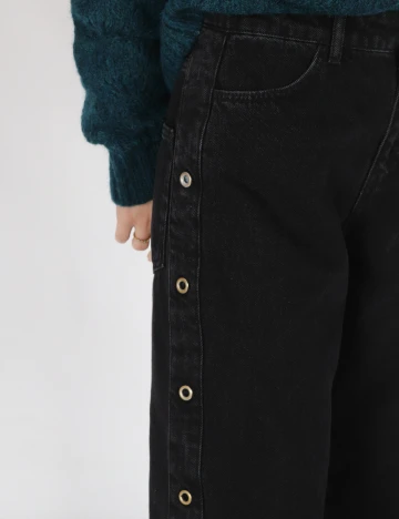 Blugi Noisy May, negru