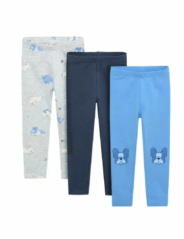 Set colanti 3 perechi Cool Club, albastru