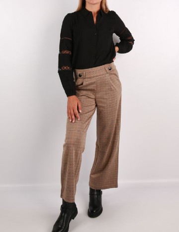 
						Pantaloni Jacqueline de Yong, maro