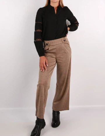 Pantaloni Jacqueline de Yong, maro Maro