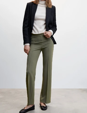 Pantaloni Mango, verde