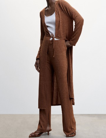 
						Pantaloni Mango, maro