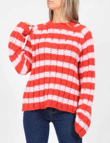 
						Pulover Pieces, mix culori