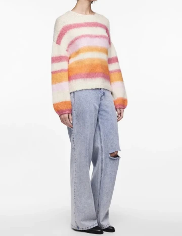 Pulover Pieces, mix culori Mix culori
