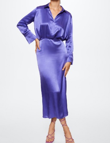 
						Rochie medie Mango, mov