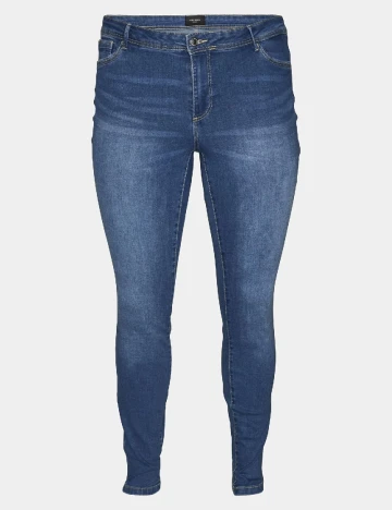 Blugi Vero Moda Curve, albastru