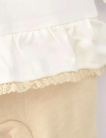 Salopeta Cool Club, alb/crem Alb