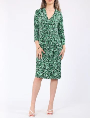 Rochie scurta Comma, verde