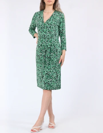 Rochie scurta Comma, verde